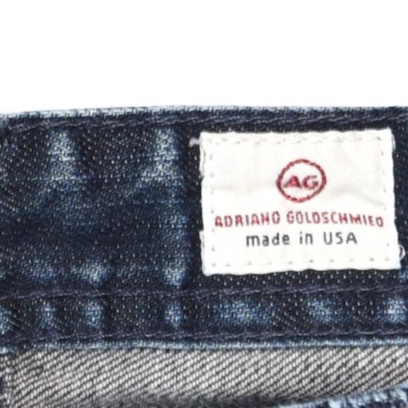AG Adriano Goldschmied Matchbox Jeans 32 Slim Straight Dark Wash Premium Denim - Picture 10 of 11
